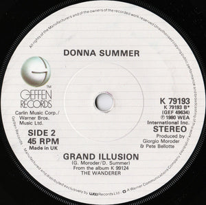Donna Summer : Cold Love (7", Single)