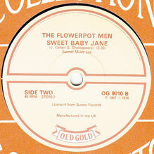 Load image into Gallery viewer, Flower Pot Men : Let&#39;s Go To San Francisco / Sweet Baby Jane (7&quot;, RP)
