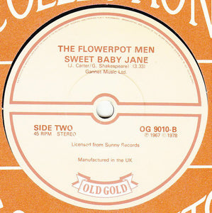 Flower Pot Men : Let's Go To San Francisco / Sweet Baby Jane (7", RP)