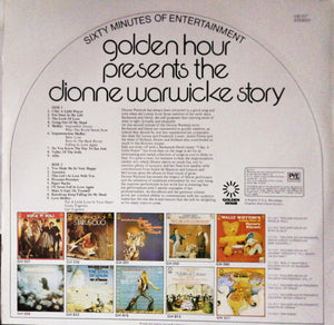 Dionne Warwick : Golden Hour Presents The Dionne Warwicke Story Part 2 - In Concert (LP, Comp)