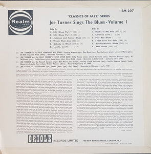 Big Joe Turner : Sings The Blues Vol. 1 (LP, Comp, Blu)