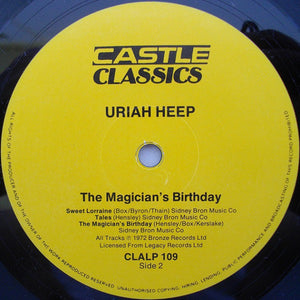 Uriah Heep : The Magician's Birthday (LP, Album, RE)