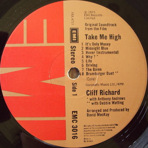Cliff Richard : Take Me High (LP)