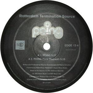 Rotterdam Termination Source : Poing (12", Single)