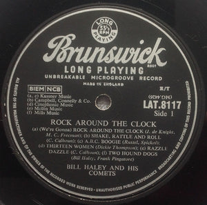 Bill Haley And His Comets : Rock Around The Clock (LP, Album)