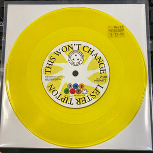 Lester Tipton / Edward Hamilton And The Arabians : This Won't Change / Baby Don't You Weep (7", Single, RE, Yel)