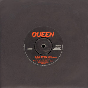 Queen : Love Of My Life (7", Single)