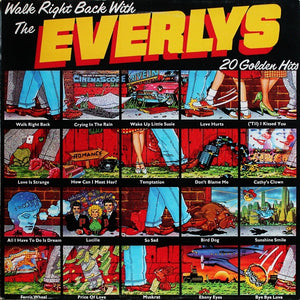 Everly Brothers : Walk Right Back With The Everlys (20 Golden Hits) (LP, Comp)