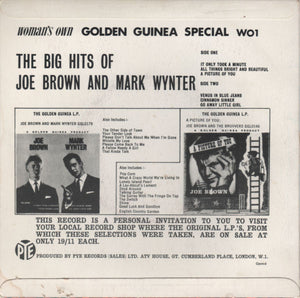 Joe Brown And Mark Wynter : The Big Hits Of Joe Brown And Mark Wynter (7", EP)