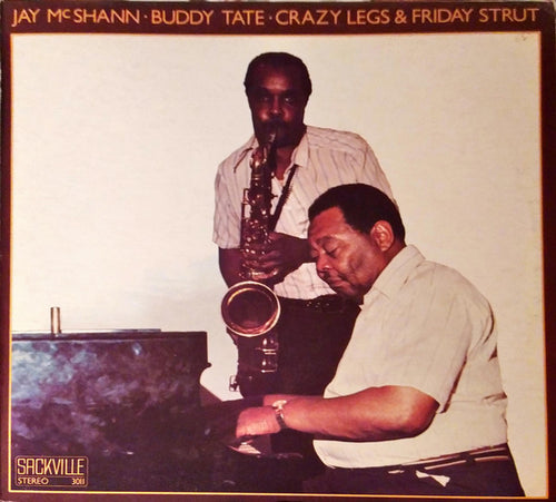 Jay McShann · Buddy Tate : Crazy Legs & Friday Strut (LP, Album)