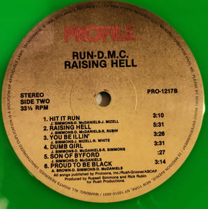 Run DMC* : Raising Hell (LP, Album, Club, RE, RP, Gre)