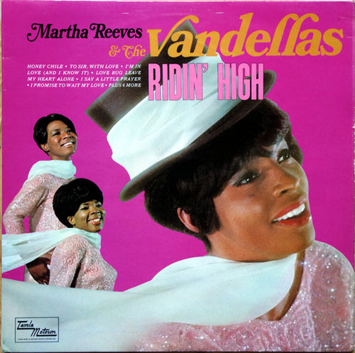 Martha Reeves & The Vandellas : Ridin' High (LP, Album)