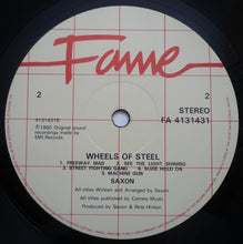 Load image into Gallery viewer, Saxon : Wheels Of Steel (LP, Album, RE)
