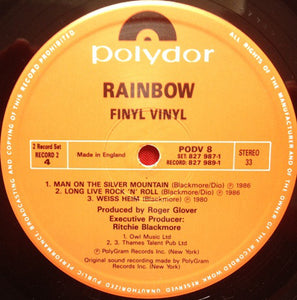 Rainbow : Finyl Vinyl (2xLP, Comp, Ltd)