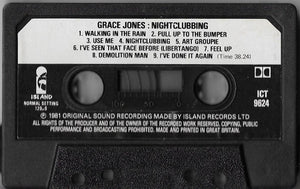 Grace Jones : Nightclubbing (Cass, Album, 1+1)