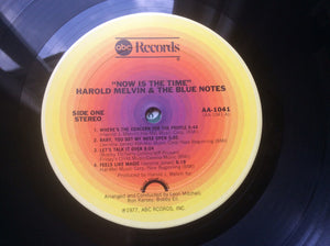 Harold Melvin & The Blue Notes* : Now Is The Time (LP, Album, Ter)
