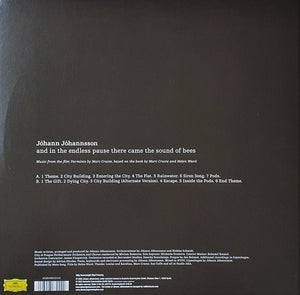 Jóhann Jóhannsson : And In The Endless Pause There Came The Sound Of Bees (LP, Album, RP)