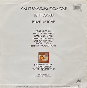 Miami Sound Machine : Can't Stay Away From You (12", Single, RE)