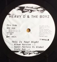 Load image into Gallery viewer, Heavy D. &amp; The Boyz : This Is Your Night (12&quot;, Single)
