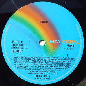 Buddy Holly : Legend (2xLP, Comp, Mono)