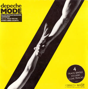 Depeche Mode : Blasphemous Rumours / Somebody (7", EP, Single)