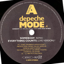Load image into Gallery viewer, Depeche Mode : Blasphemous Rumours / Somebody (7&quot;, EP, Single)

