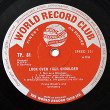 Load image into Gallery viewer, Frank Sinatra : Look Over Your Shoulder (LP, Comp)
