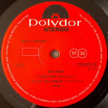Load image into Gallery viewer, Cream (2) : Live Cream (LP, Album)
