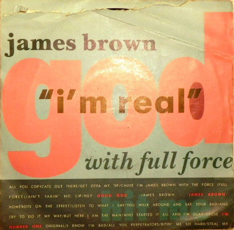 James Brown With Full Force : I'm Real (7