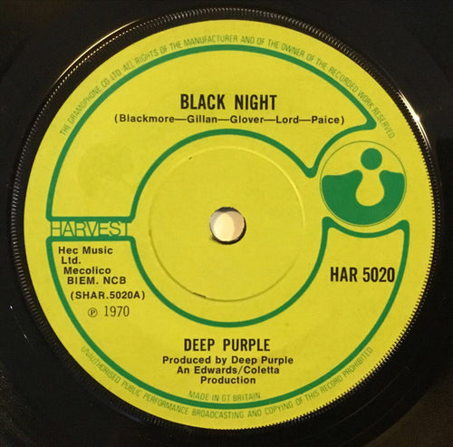 Deep Purple : Black Night (7