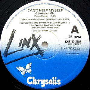 Linx : Can't Help Myself (12", Single)