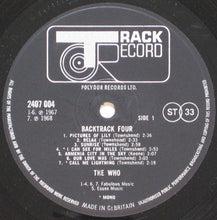 Load image into Gallery viewer, The Who / Jimi Hendrix : Backtrack 4 (LP, Comp, Mono)

