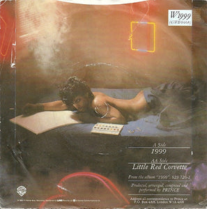 Prince : 1999 / Little Red Corvette (7", Single, Sil)