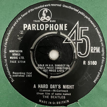Load image into Gallery viewer, The Beatles : A Hard Day&#39;s Night (7&quot;, Single, Ori)
