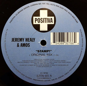 Jeremy Healy & Amos : Stamp! (12", Single)