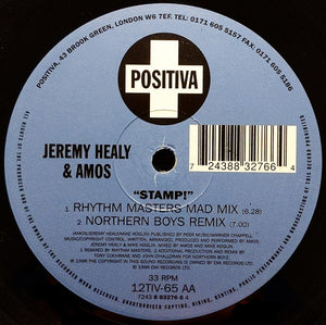 Jeremy Healy & Amos : Stamp! (12", Single)