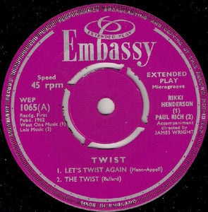 Various : Twist (The Twist) (7", EP)