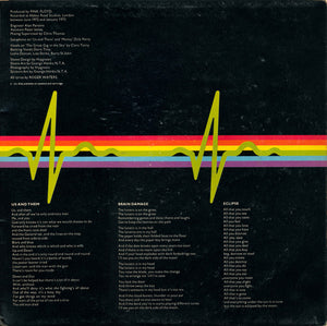 Pink Floyd : The Dark Side Of The Moon (LP, Album, RP, 5th)