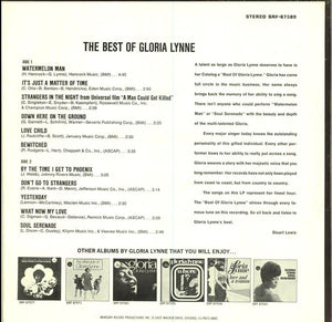 Gloria Lynne : The Best Of (LP, Comp)