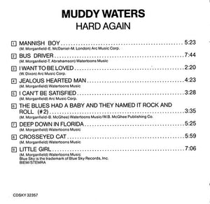 Muddy Waters : Hard Again (CD, Album, RE)