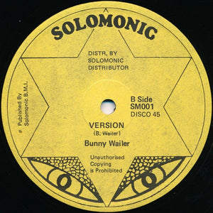 Bunny Wailer : Riding (12")