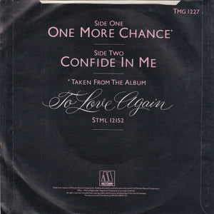 Diana Ross : One More Chance (7", Single)