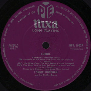 Lonnie Donegan's Skiffle Group : Lonnie (10", Album)