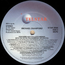 Load image into Gallery viewer, Michael Crawford With The Royal Philharmonic Orchestra : Michael Crawford Performs Andrew Lloyd Webber (LP)
