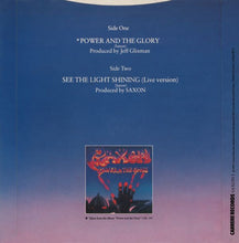 Load image into Gallery viewer, Saxon : Power &amp; The Glory (7&quot;, Single)
