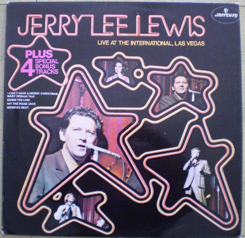 Jerry Lee Lewis : Live At The International, Las Vegas (LP, Album)