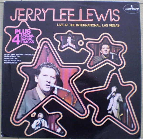 Jerry Lee Lewis : Live At The International, Las Vegas (LP, Album)