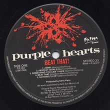 Load image into Gallery viewer, Purple Hearts : Beat That! (LP, Album)

