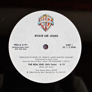 Rickie Lee Jones : The Real End (12", Promo)