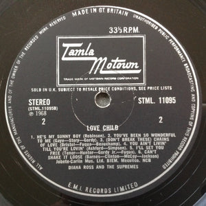 The Supremes : Love Child (LP, Album)